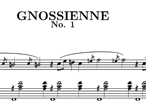 Gnossiennes